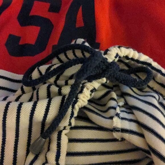 Liz & Co. Vintage USA hooded pullover sweatshirt size L - Picture 7 of 7